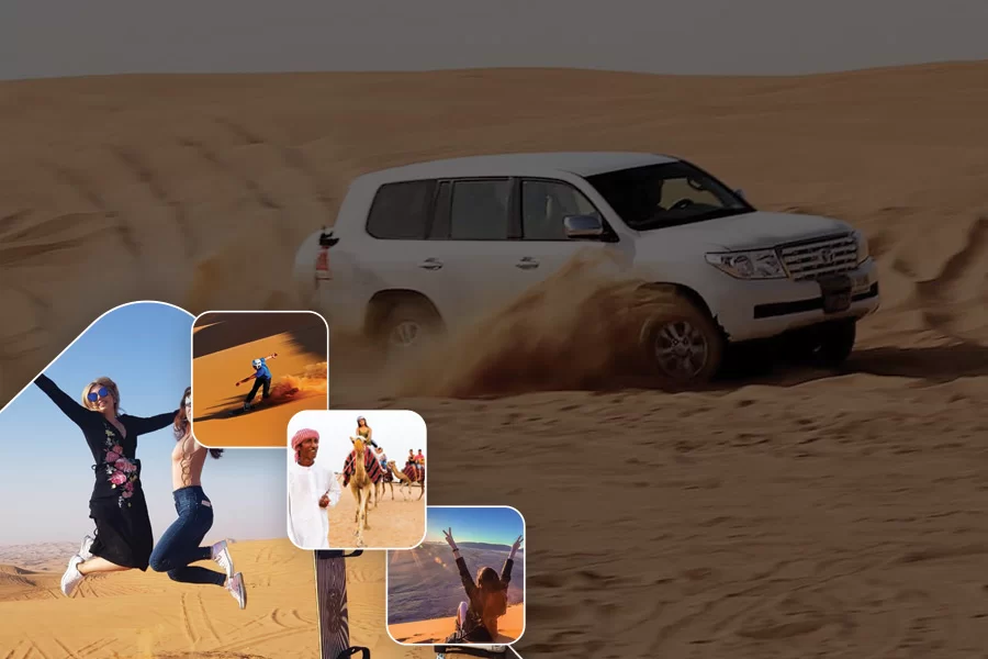 Morning Desert Safari With Land Cruiser 4X4