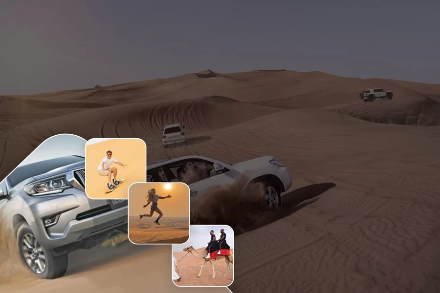 Private Morning Desert Safari With Land Cruiser 4X4